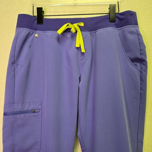 Figs Zamora Jogger in Limited Edition Blueberry Scrub Pants sz L - Picture 6 of 11